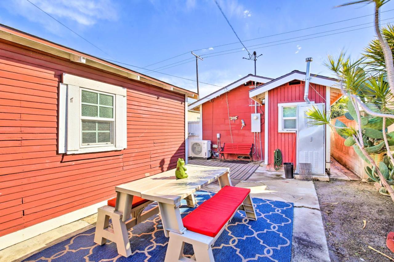 Colorful Long With Patio And Grill