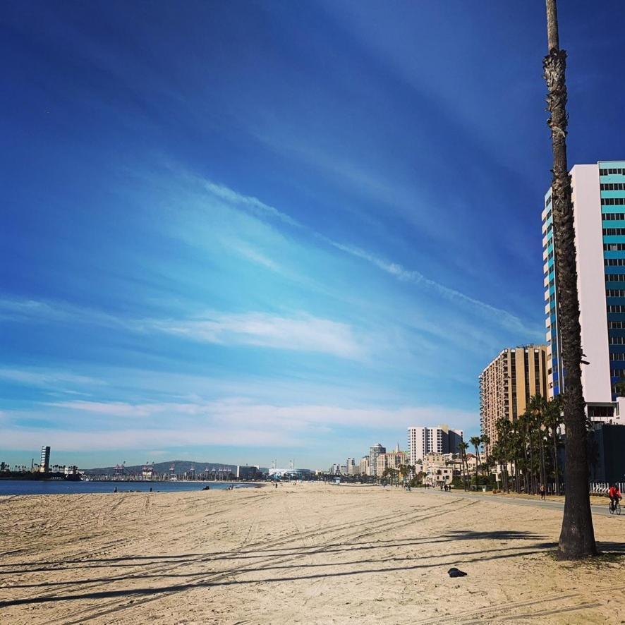 Sunny Retro Row Condo- Walk To Beach! * Long Beach