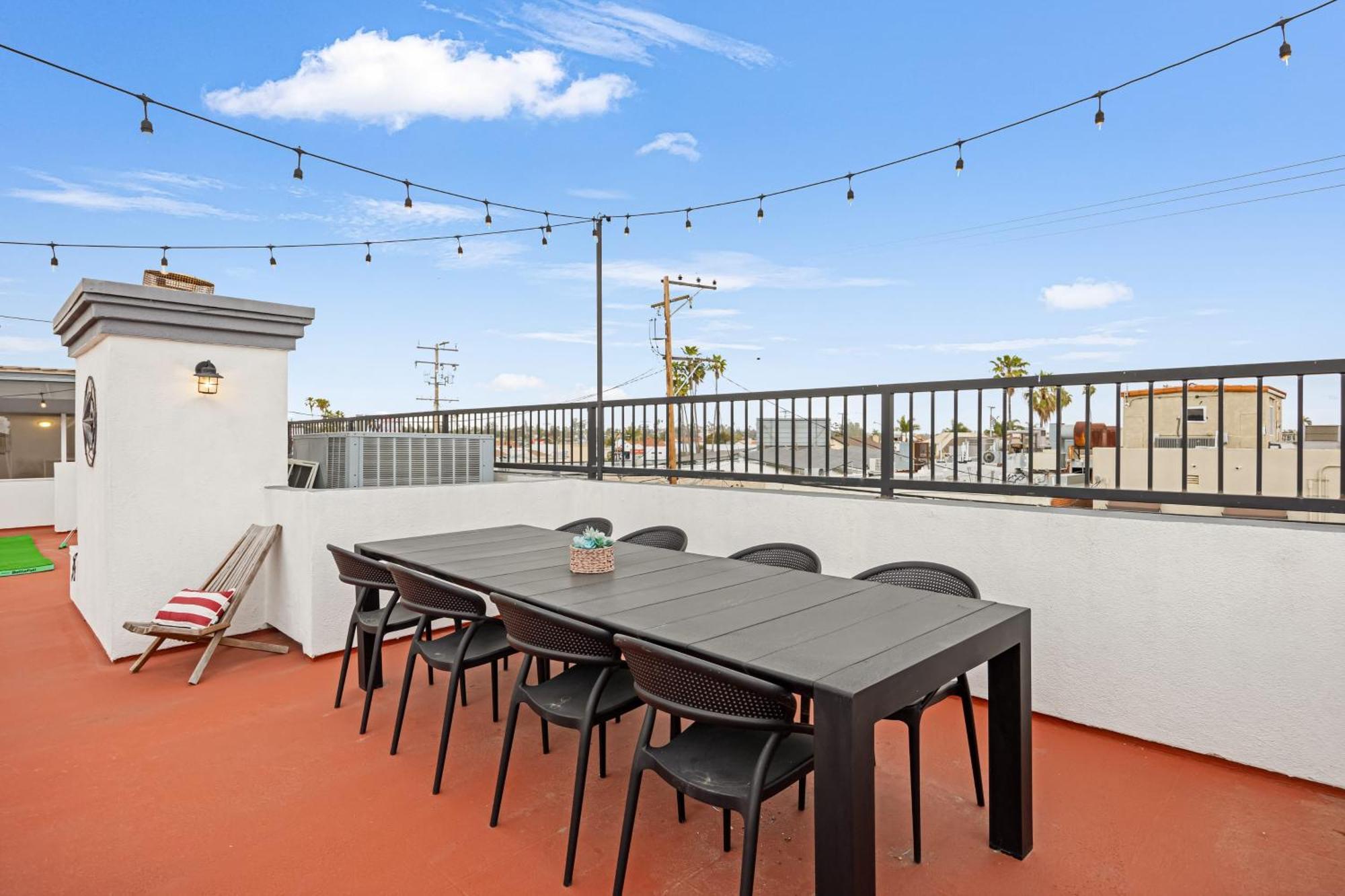 Belmont Shore Retreat Rooftop Lounge Putting Near 2nd Street Beaches *